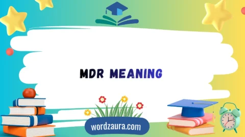mdr meaning
