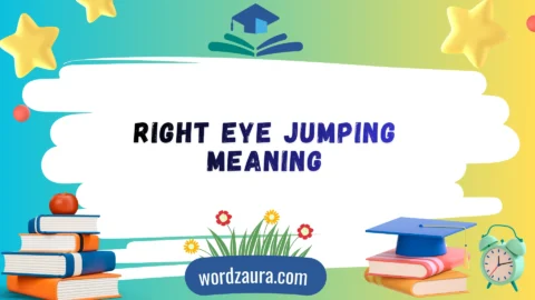 right eye jumping meaning