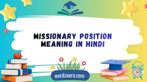 missionary position meaning in hindi