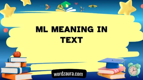ml meaning in text