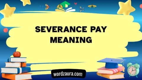 severance pay meaning