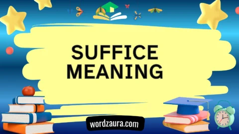 suffice meaning
