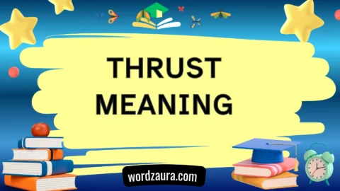 thrust meaning