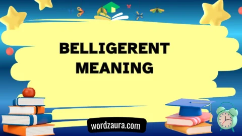 belligerent meaning
