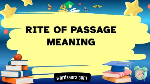 rite of passage meaning